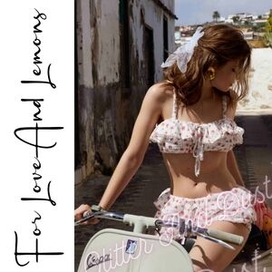 For Lemons And Lemons Gidget Bouquet Bloom Floral Top